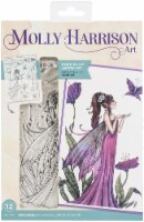 Crafter's Companion Photopolymer Stamps By Molly Harrison-Poppies Of Amethys