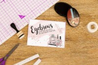 Crafter's Companion Clear Acrylic Quirky Stamp-Eyebrows