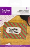 Crafter's Companion Clear Acrylic Quirky Stamp-Naughty Is The New Nice