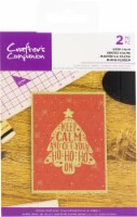 Crafter's Companion Clear Acrylic Quirky Stamp-Keep Calm