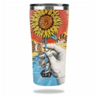 MightySkins OZTUM2017-Sunflower Dna Skin for Ozark Trail 20 oz Tumbler 2017 - Sunflower Dna