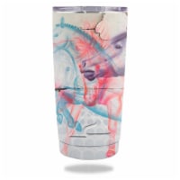 MightySkins OZTUM20-Damaged Horses Skin for Ozark Trail 20 oz Tumbler 2016 - Damaged Horses
