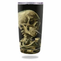 MightySkins OZTUM20-Skull With Cigarette Skin for Ozark Trail 20 oz Tumbler 2016 - Skull with
