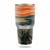 MightySkins OZTUM30-The Scream Skin for Ozark Trail 30 oz Tumbler - the Scream