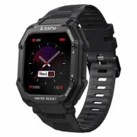 KOSPET ROCK Rugged Waterproof Smartwatch with 1.69 Inch Display Screen, Black