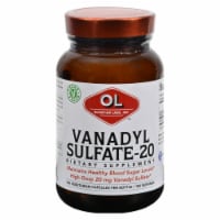 Olympian Labs Vanadyl Sulfate with Niacin 20 mg