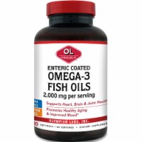 Olympian Labs Enteric Coated Omega 3 Fish Oils 2000mg Softgels