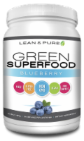 Lean & Pure Green Superfood Blueberry Dietary Supplement