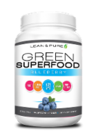 Lean & Pure Green Superfood Blueberry Dietary Supplement