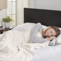 Gracie Mills Blanket - GRACE-7783 Ivory Twin