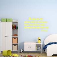 Be Who You Are and Say What You Feel Dr Seuss Wall Quotes Decal