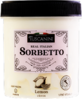 Tuscanini Real Italian Lemon Sorbetto Pint Perspective: Main