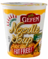 Gefen Fat Free Instant Imitation Chicken Flavored Noodle Soup Perspective: Main