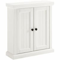 Crosley Seaside 2 Door Medicine Cabinet in Distressed White