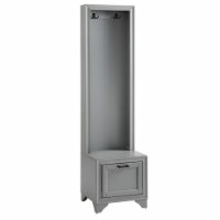 Crosley Tara Hall Tree in Distressed Gray