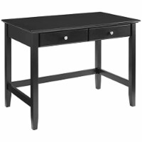 Crosley Furniture Campbell Traditional Wooden Writing Desk in Black 1 Fred Meyer