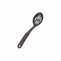 Crestware Slotted Spoon,Black,12 in. L NY7