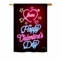 Breeze Decor BD-VA-H-101057-IP-BO-DS02-US 28 x 40 in. Seasonal Valentines Impressions Decorat
