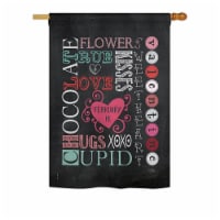 Breeze Decor BD-VA-H-101058-IP-BO-DS02-US 28 x 40 in. Seasonal Valentines Impressions Decorat