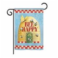 Breeze Decor BD-BG-G-104089-IP-BO-DS02-US Bee Happy Hive Garden Friends - Everyday Bugs & Fro