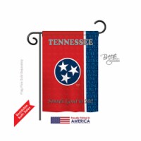 Breeze Decor 58130 States Tennessee 2-Sided Impression Garden Flag - 13 x 18.5 in.