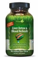 Irwin Naturals Liver Detox & Blood Refresh Liquid Softgels