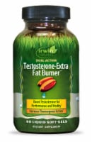 Irwin Naturals Dual Action Testosterone-Extra Fat Burner Dietary Supplement Liquid Soft Gels