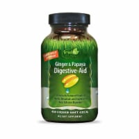 Irwin Naturals Ginger & Papaya Digestive-Aid Liquid Soft-Gels
