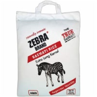 Zebra - Naturally Aromatic Basmati Rice Extra Long Kernel (10lb)