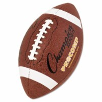 Champion Sport CF200 Pro Composite Football- Intermediate Size- 21 in.- Brown