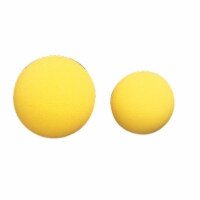 Champion Sports RS35 3.5 in. Rhino Skin Uncoated Foam Ball, Yellow