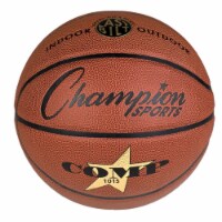 Champion Sports SB1015 27.5 in. Composite Basketballs, Orange