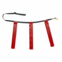 Triple Flag Football Set, Adult Size, Red, 32 -39 , 12 per pack