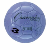 Champion Sports CHSEX3PR 3 Size Extreme Series Soccer Ball - Purple