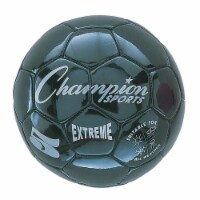 Champion Sports CHSEX5BK 5 Size Extreme Series Soccer Ball - Black