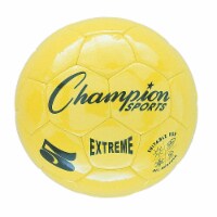 CHAMPION Soccer Ball Size 5 Composite Yellow EX5YL