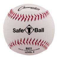 Champion Sports BSC5 Soft Compression Baseball, Red & White & Black - Pack of 12