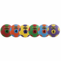 Champion Sports RMXSBSET 8.5 in. Rhino Max Playground Soccer Ball Set, Multicolor - Size 4 -