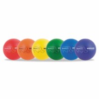 Rhino Skin Dodge Ball Set, 8" Diameter, Assorted, 6 Balls/Set RXD8SET