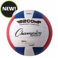 Champion Sports VB2RWB 8.25 in. VB Pro Comp Series Volleyball - Red, Blue & White