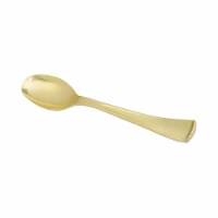 Gold Disposable Plastic Serving Spoons (60 Serving Spoons)