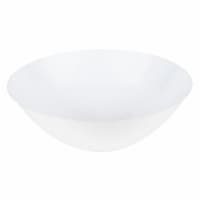 16 oz. Solid White Organic Round Disposable Plastic Soup Bowls (120 Bowls)