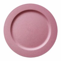 7.5  Matte Fuchsia Round Disposable Plastic Appetizer/Salad Plates (120 Plates)