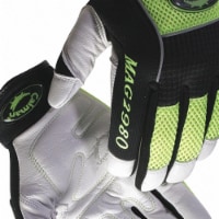 Caiman Mechanics Gloves,White/Hi-Vis Lime,XL,PR  2980-6