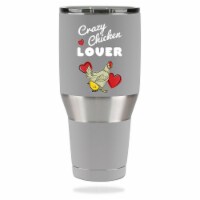 MightySkins OZTUM40-Crazy Chicken Lover Skin for Ozark Trail 40 oz Tumbler - Crazy Chicken Lo