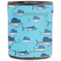 MightySkins OTEL10-Billfish Stripes Skin for Otterbox Elevation Tumbler 10 oz - Billfish Stri