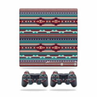 MightySkins PS3SLIM-Southwest Stripes Skin for Sony Playstation 3 PS3 Slim Plus 2 Controllers