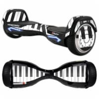 MightySkins RAHOV2-Piano Keys Skin Decal Wrap for Razor Hovertrax 2.0 Hover Board - Piano Key