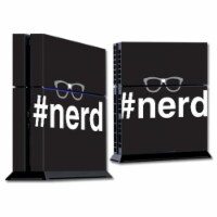 MightySkins SOPS4-Nerd Skin for Sony Playstation PS4 Console - Nerd