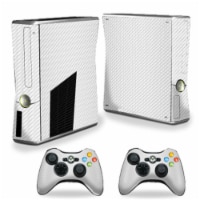 MightySkins XBOX360S-White Carbon Fiber Skin Decal Wrap for Parrot Bebop 2 Quadcopter Drone -